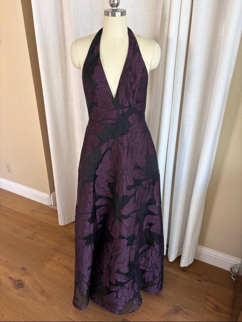 Sleeveless Organza Gown
